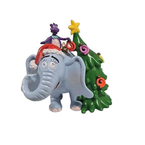 Enesco Vintage 1997 Wubbulouus World of Dr. Seuss Ornament Horton Hears A Who - Picture 1 of 9